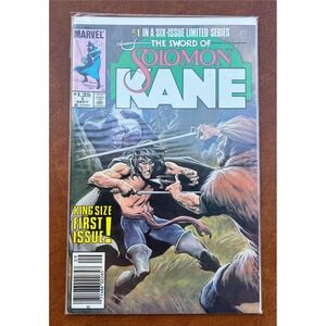 The Sword of Solomon Kane‎ #1 Marvel Comics 1985